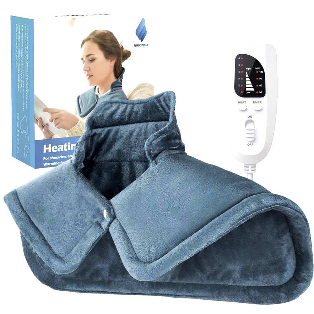 Heating Pad for Neck & Shoulders, 2lb Weighted Electric Neck Heating New in Box